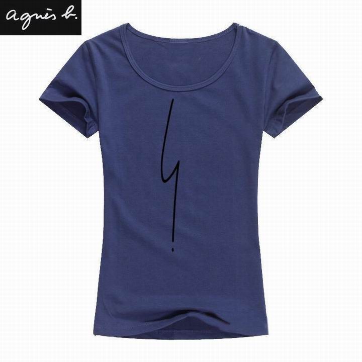 Agnes short round collar T woman S-XL-019